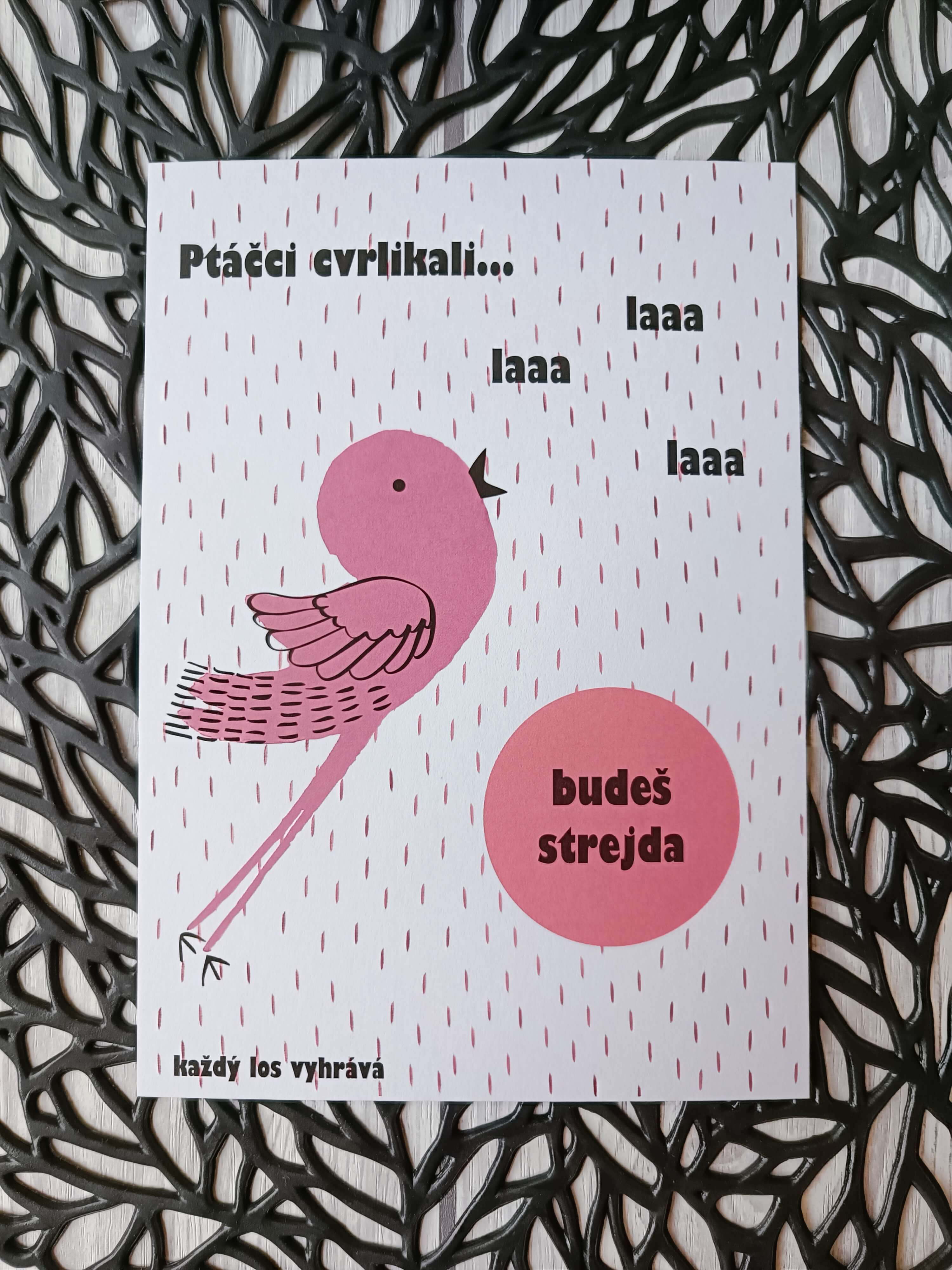 Stírací los Ptáčci cvrlikali - Budeš strejda