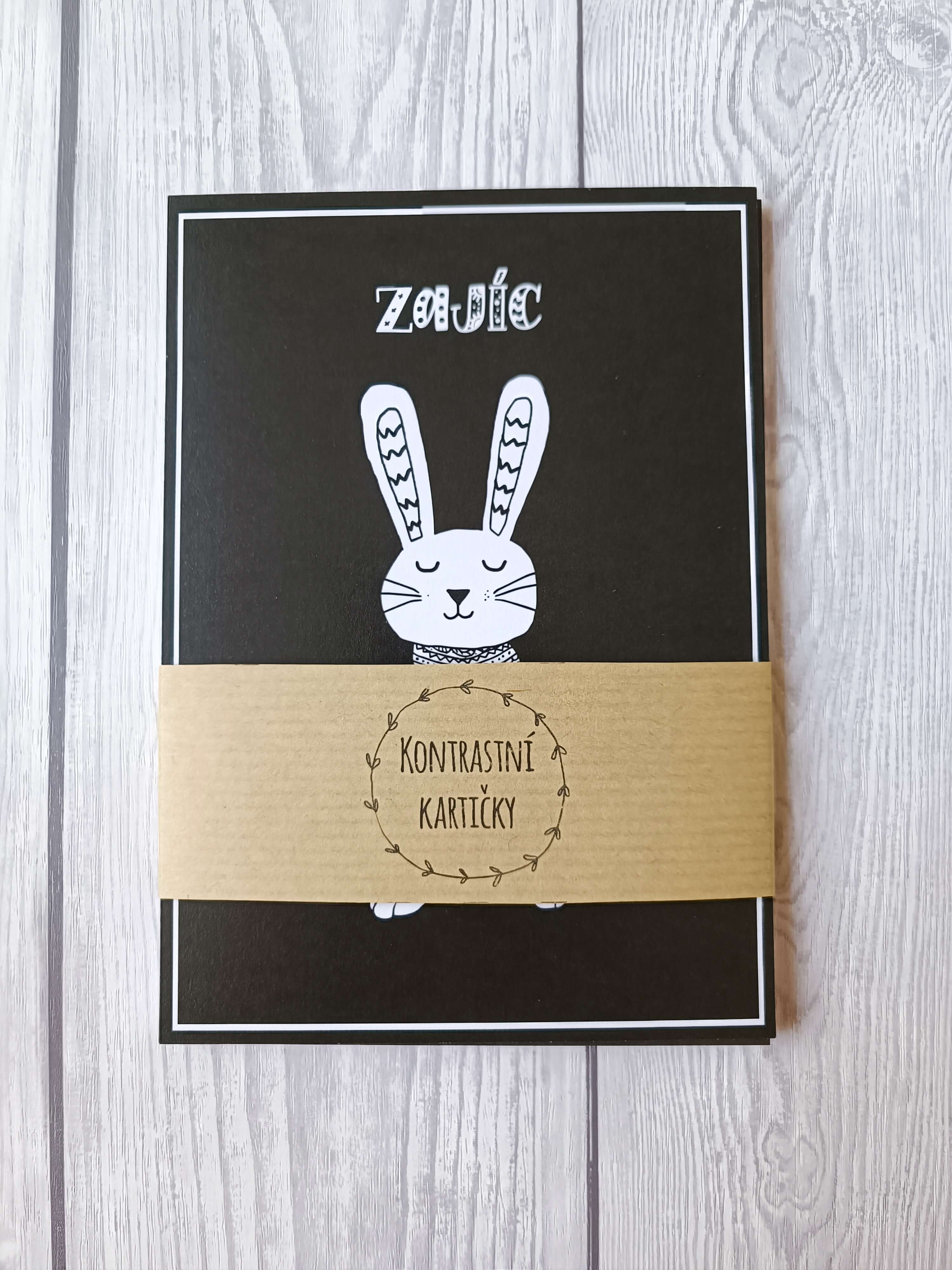 Kontrastní kartičky - Zvířátka