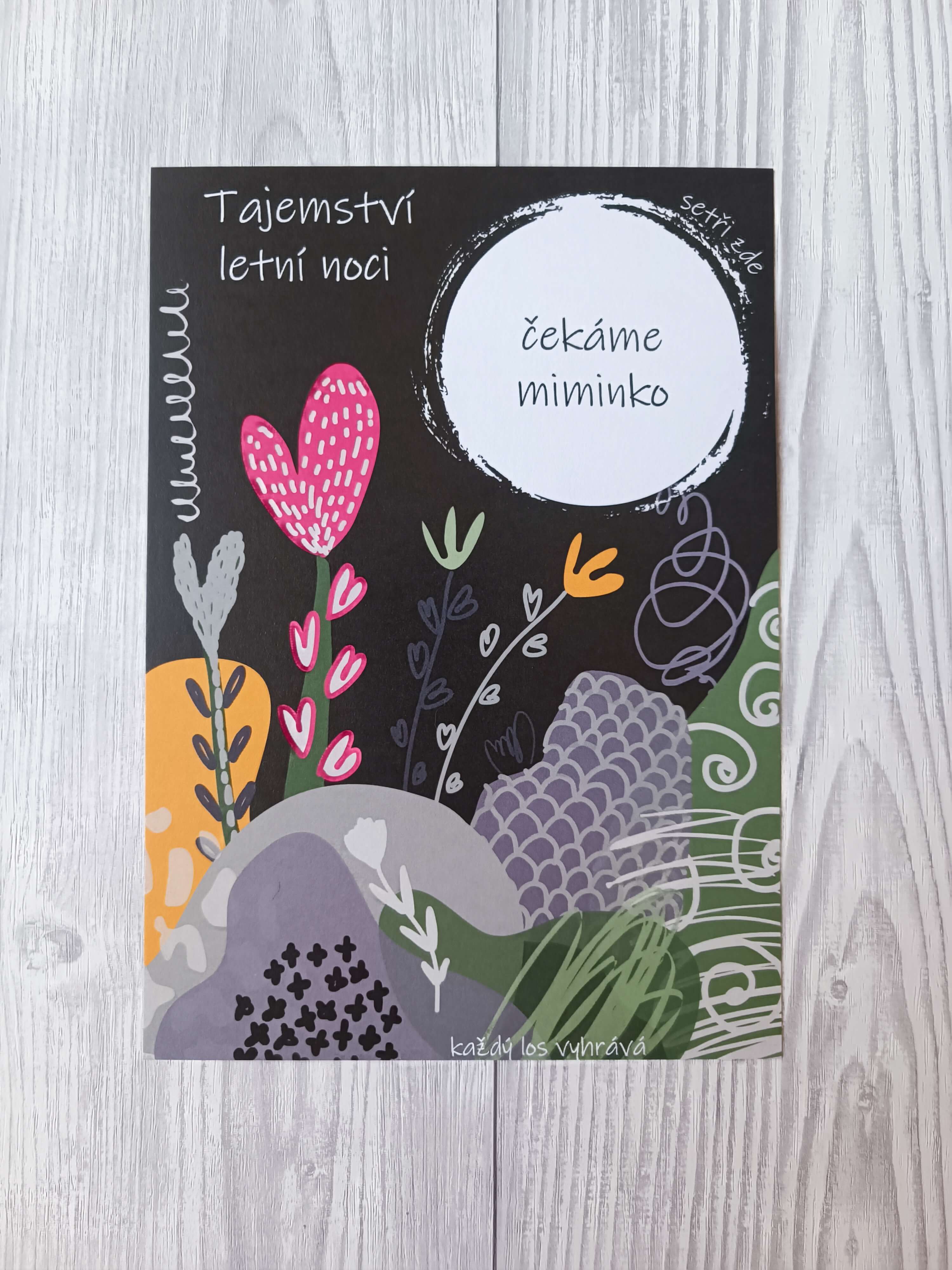 Stírací los Tajemství letní noci - Čekáme miminko