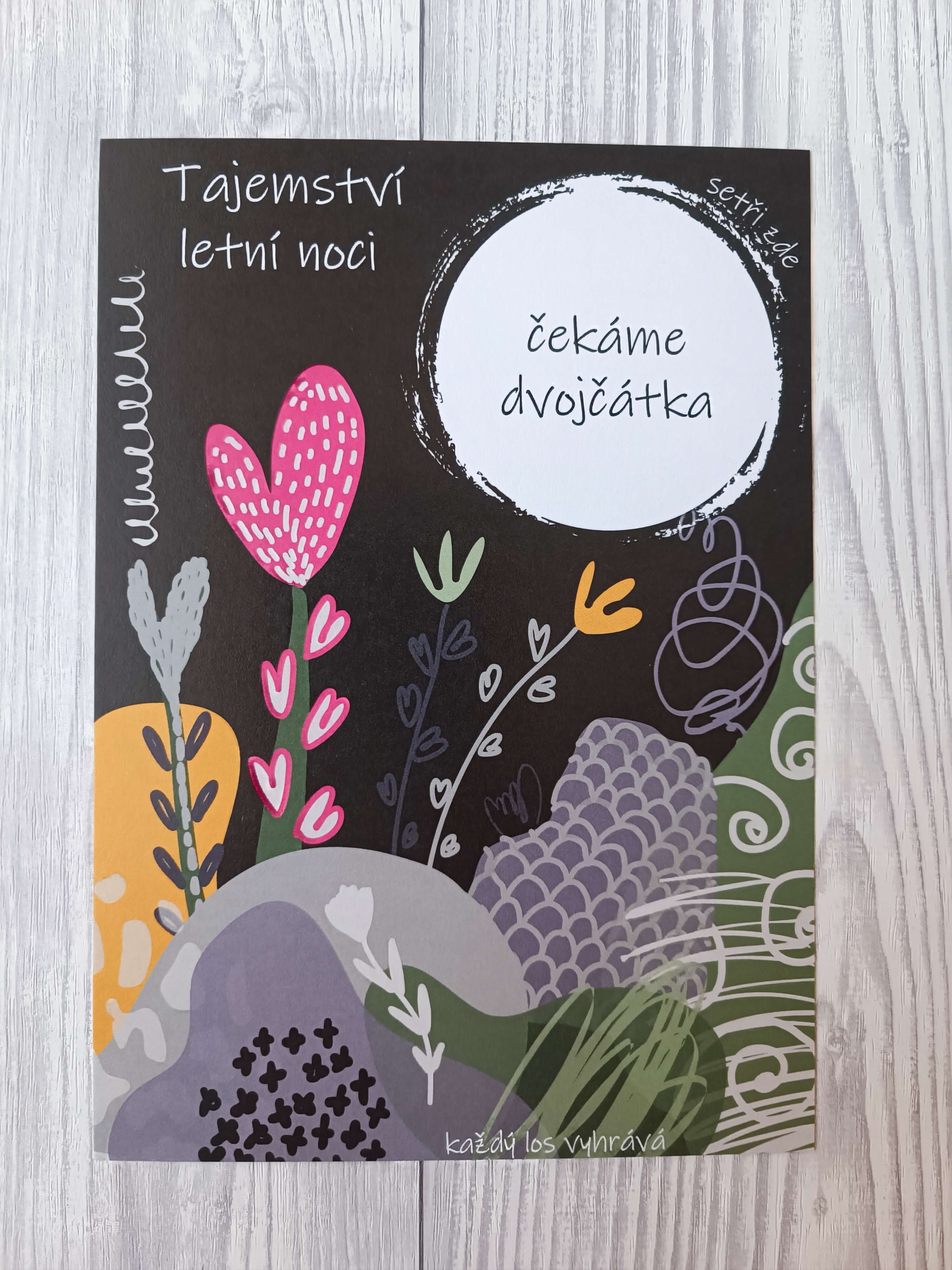 Stírací los Tajemství letní noci - Čekáme dvojčátka