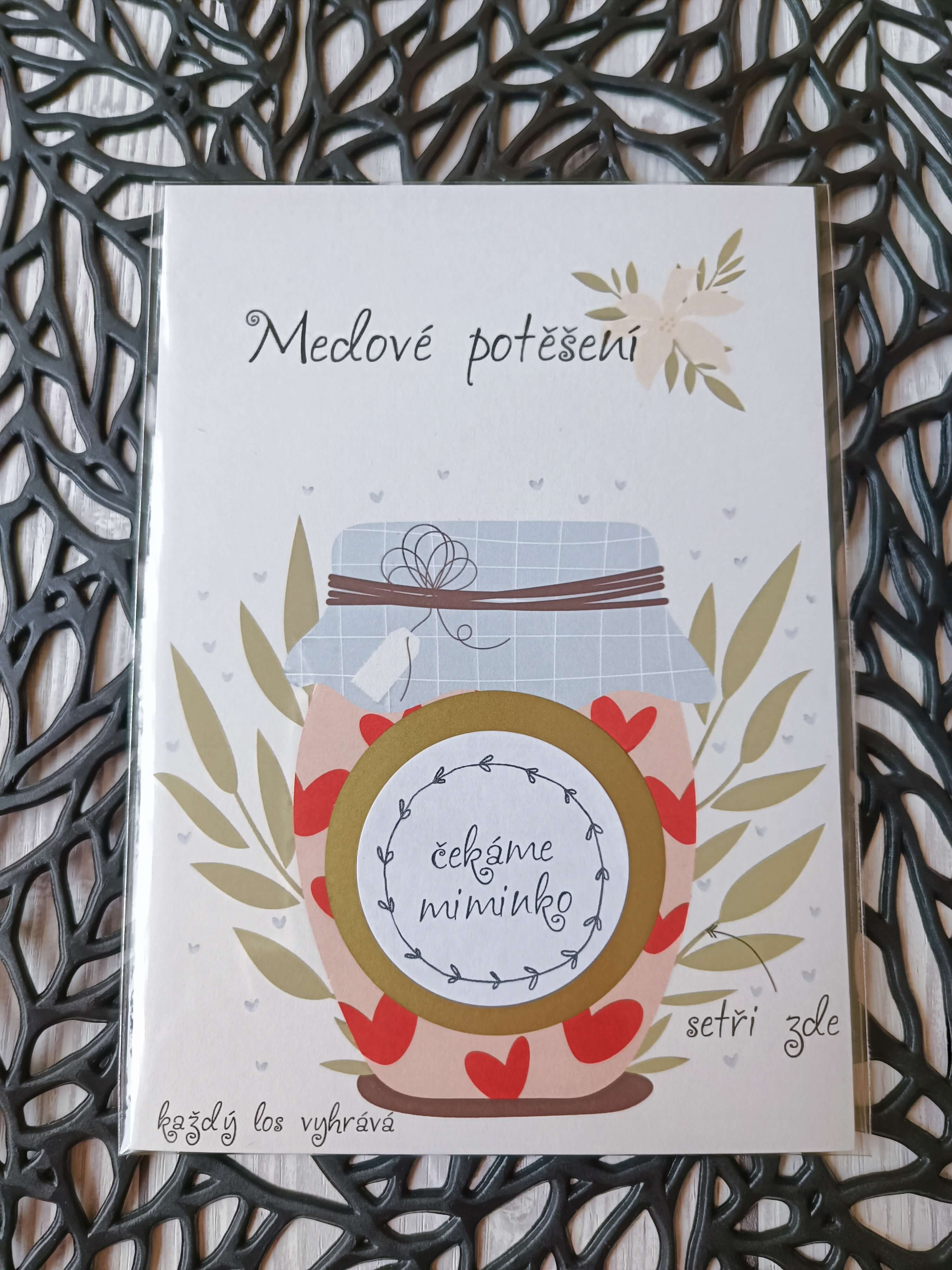Stírací los Medové potěšení - Budeme se brát