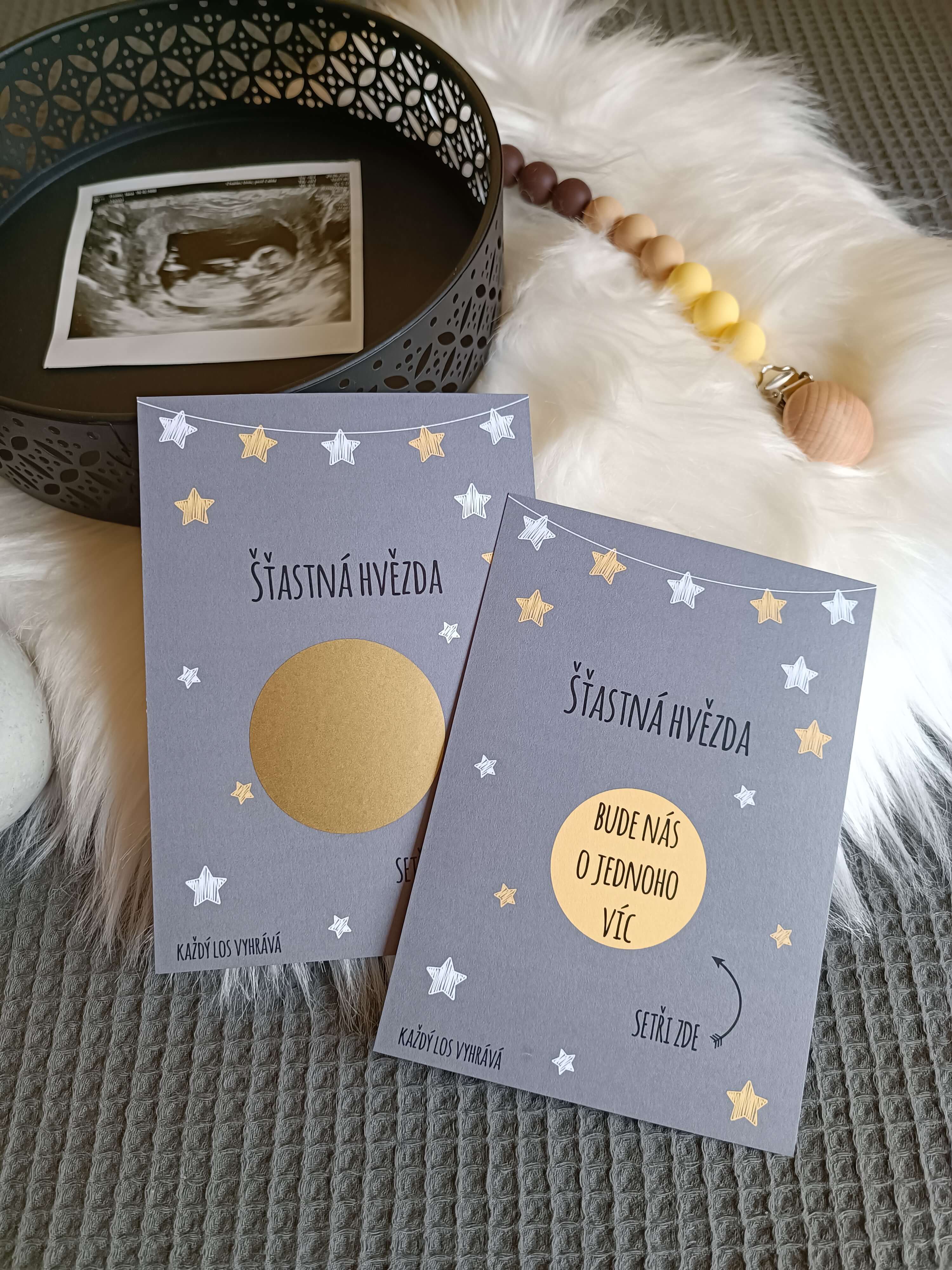 Stírací los Šťastná hvězda - Bude nás o jednoho víc (2.jakost)