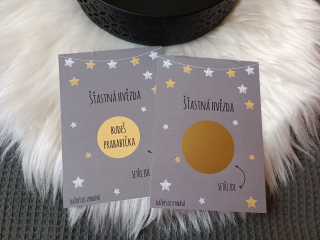 Stírací los Šťastná hvězda - Budeš prababička